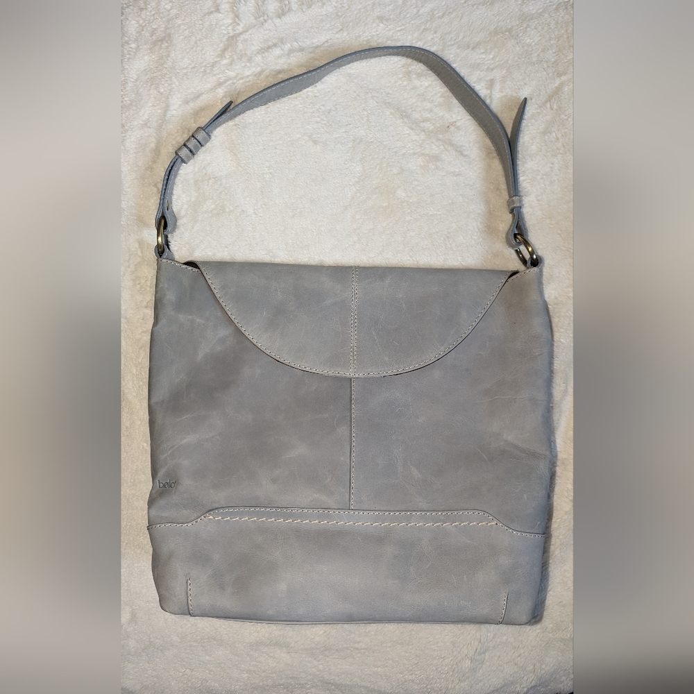 Bolo genuine leather hobo style bag